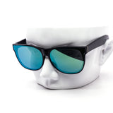 12 Pack: Minimalist Gold Accent Color Mirror Wholesale Sunglasses