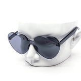 12 Pack: Heart Polycarbonate Full Color Wholesale Sunglasses