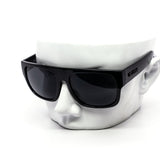12 Pack: Kush All-black Thick Locs Style Wholesale Sunglasses