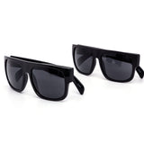 12 Pack: Kush All-black Thick Locs Style Wholesale Sunglasses
