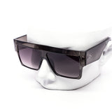 12 Pack: Oversized Luxurious Flat-top Chunky Gradient Wholesale Sunglasses