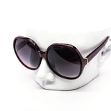 12 Pack: Modern Classy Oversized Round Gold Accent Wholesale Sunglasses