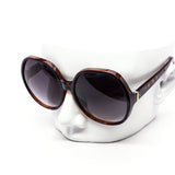 12 Pack: Modern Classy Oversized Round Gold Accent Wholesale Sunglasses