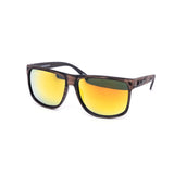 12 Pack: Kush Wood Terminator Burnt Mirror Wholesale Sunglasses