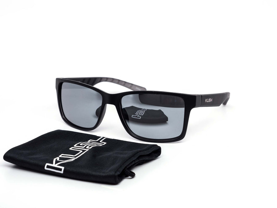 12 Pack: Kush Fadeout Metallic Logo Wholesale Sunglasses