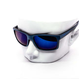 12 Pack: Kush Sports Metallic Logo Straight Temple Wholesale Sunglasses