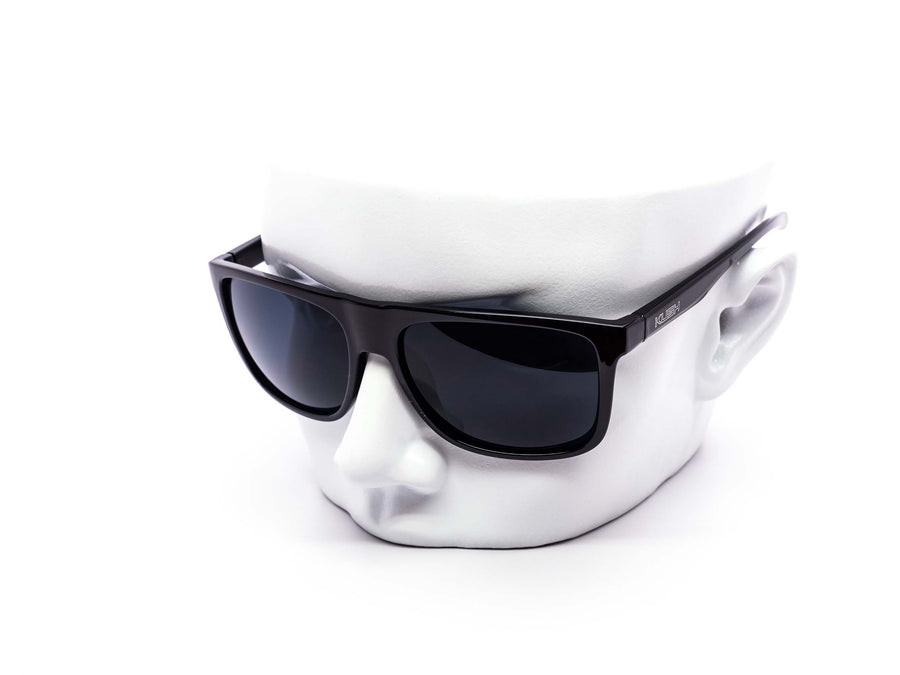 12 Pack: Kush Rebel Laser Etched Logo All Black Wholesale Sunglasses
