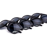 12 Pack: Kush Rebel Laser Etched Logo All Black Wholesale Sunglasses