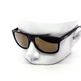 12 Pack: Kush Rebel Laser Etched Logo All Black Mirror Wholesale Sunglasses