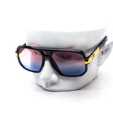 12 Pack: Retro Big Boss Aviator Duo-tone Wholesale Sunglasses