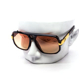 12 Pack: Retro Big Boss Aviator Duo-tone Wholesale Sunglasses