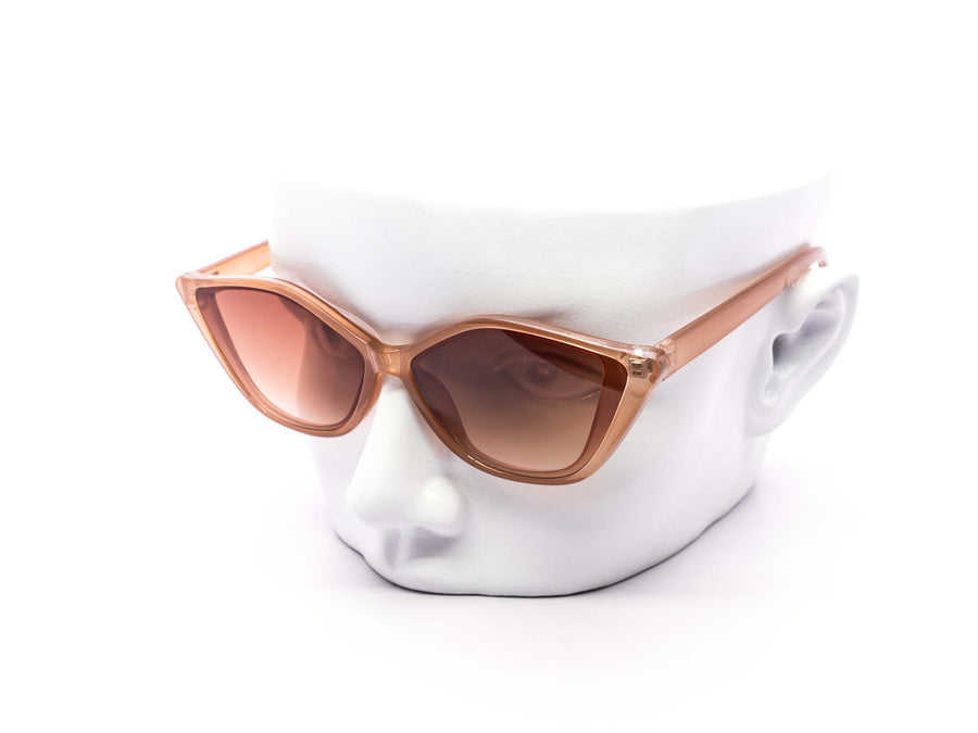 12 Pack: Modern Classy Thin Bezel Flat Lens Cat Eye Sunglasses