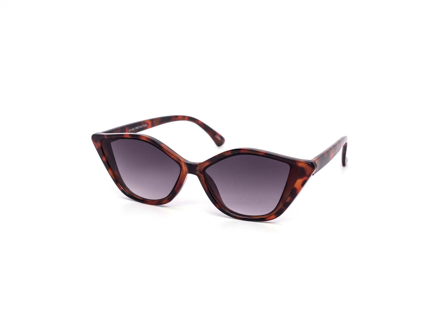 12 Pack: Modern Classy Thin Bezel Flat Lens Cat Eye Sunglasses