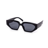 12 Pack: Heron Chunky Hexagonal Round Fashion Wholesale Sunglasses