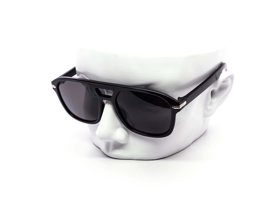 12 Pack: Retro Mini Aviator Metal Accent Wholesale Sunglasses