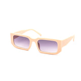 12 Pack: Retro Chunky Urban Matte Gradient Wholesale Sunglasses