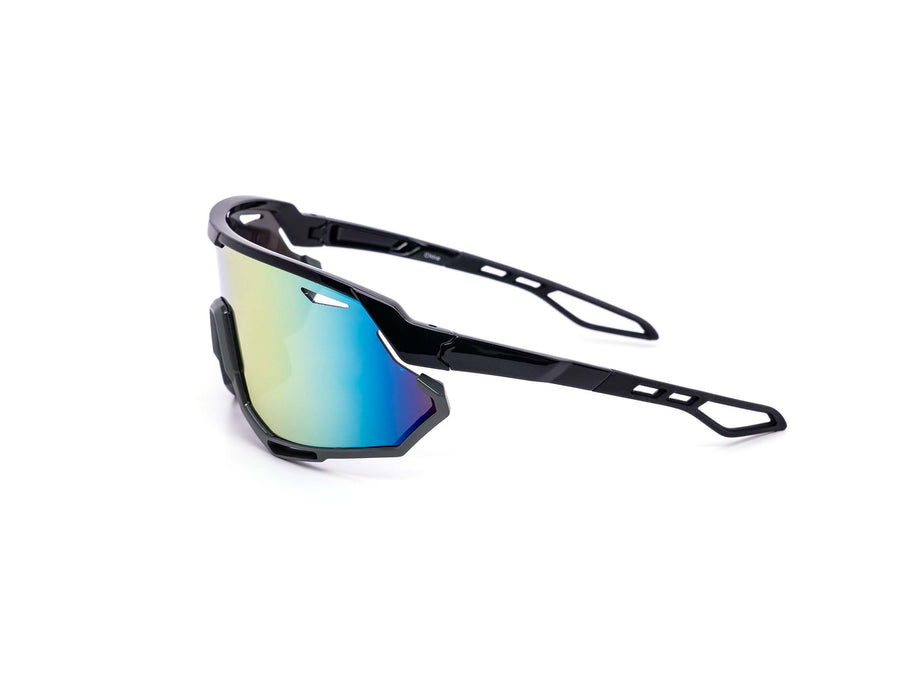 12 Pack: Cortana Performance Mirror Shield Full Frame Wholesale Sunglasses