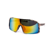 12 Pack: Streamline Sport Camouflage Burnt Mirror Wholesale Sunglasses