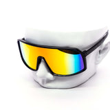 12 Pack: Streamline Sport Full-frame Burnt Mirror Wholesale Sunglasses