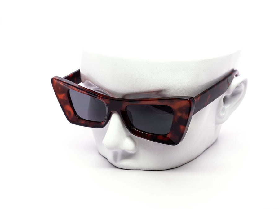 12 Pack: Chunky Concave Super Cateye Wholesale Sunglasses