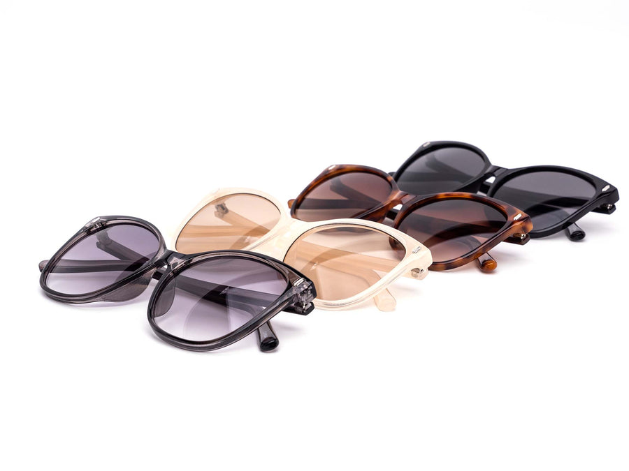 12 Pack: Oversized Super Round Cateye Wholesale Sunglasses