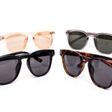 12 Pack: Mini Round Jacques MVL Assorted Wholesale Sunglasses