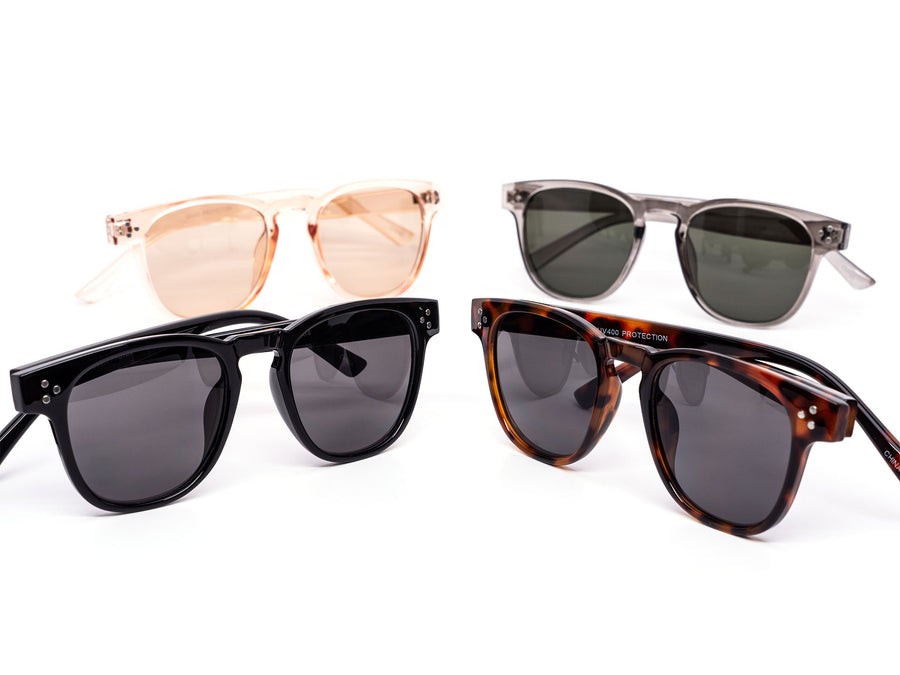 12 Pack: Mini Round Jacques MVL Assorted Wholesale Sunglasses