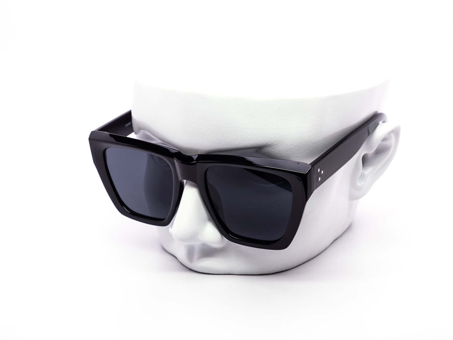 12 Pack: Oversized Plain Jane Chunky MVL Wholesale Sunglasses