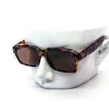 12 Pack: Iconic Square Shades with Metal Arrow Accents Wholesale Sunglasses