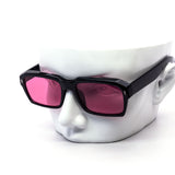 12 Pack: Iconic Square Shades with Metal Arrow Accents Wholesale Sunglasses