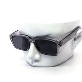 12 Pack: Iconic Square Shades with Metal Arrow Accents Wholesale Sunglasses