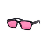 12 Pack: Iconic Square Shades with Metal Arrow Accents Wholesale Sunglasses