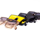 12 Pack: Oversized Bladerunner Square Wholesale Sunglasses