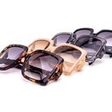 12 Pack: Posh Oversized Rounded Square Gradient Wholesale Sunglasses