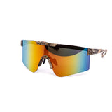 12 Pack: Oversized Minimalist Camouflage Sports Wholesale Sunglasses