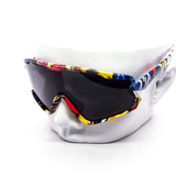 12 Pack: Full Frame Sports Toon Camo Burnt Mirror Wholesale Sunglasses