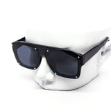 12 Pack: High Fashion Rimless Spike Studded Square Wholesale Sunglasses