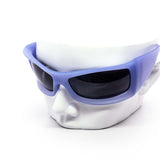 12 Pack: Oversized Raven Full Wrap Wholesale Fashion Sunglasses