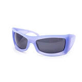 12 Pack: Oversized Raven Full Wrap Wholesale Fashion Sunglasses