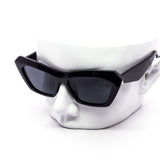 12 Pack: Vogue Pentagonal Chunky Cateye Wholesale Fashion Sunglasses