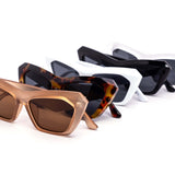 12 Pack: Vogue Pentagonal Chunky Cateye Wholesale Fashion Sunglasses