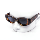 12 Pack: Unique Concave Chunky Cateye Wholesale Fashion Sunglasses