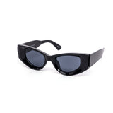 12 Pack: Unique Concave Chunky Cateye Wholesale Fashion Sunglasses