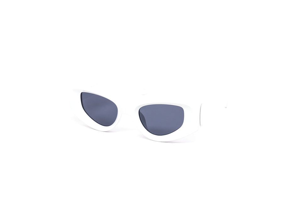 12 Pack: Unique Concave Chunky Cateye Wholesale Fashion Sunglasses
