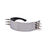 12 Pack: Cyberpunk Spiked Visor Wholesale Sunglasses