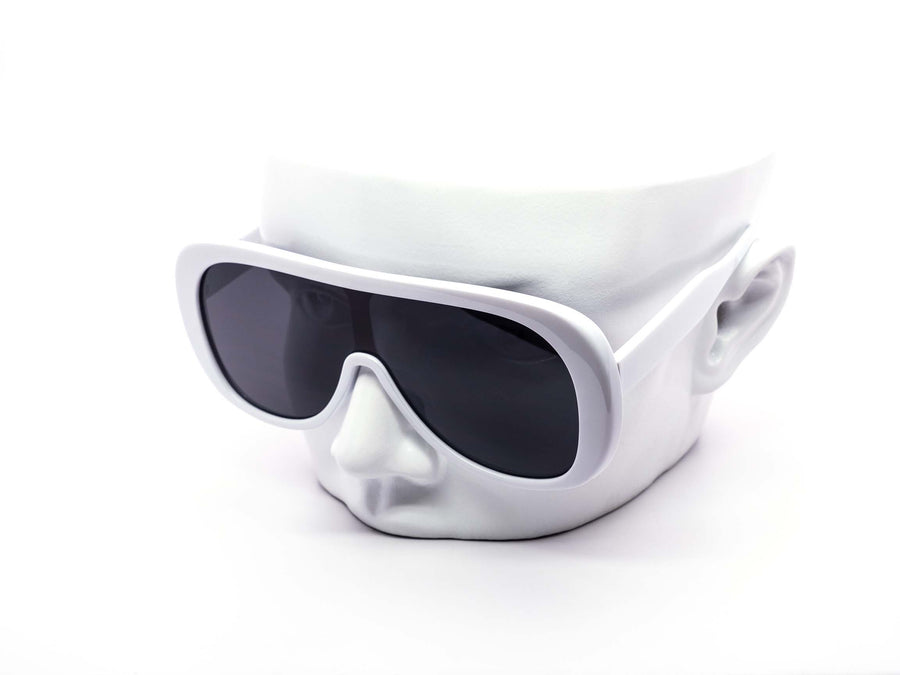 12 Pack: Flat Puff Aviator Wholesale Sunglasses