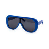 12 Pack: Flat Puff Aviator Wholesale Sunglasses