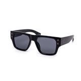 12 Pack: Trendy Chunky Studded Square Gradient Wholesale Sunglasses