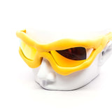 12 Pack: Unique Oversized Slimer Mirror Wholesale Fashion Sunglasses