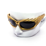 12 Pack: Unique Falcon Wrap Wholesale Fashion Sunglasses